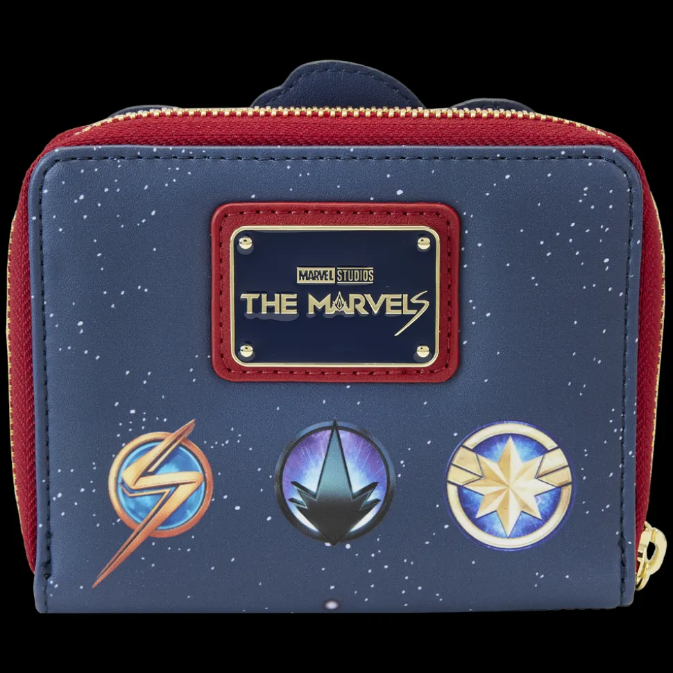 Marvel Wallets<The s Symbol Glow Zip Around Wallet