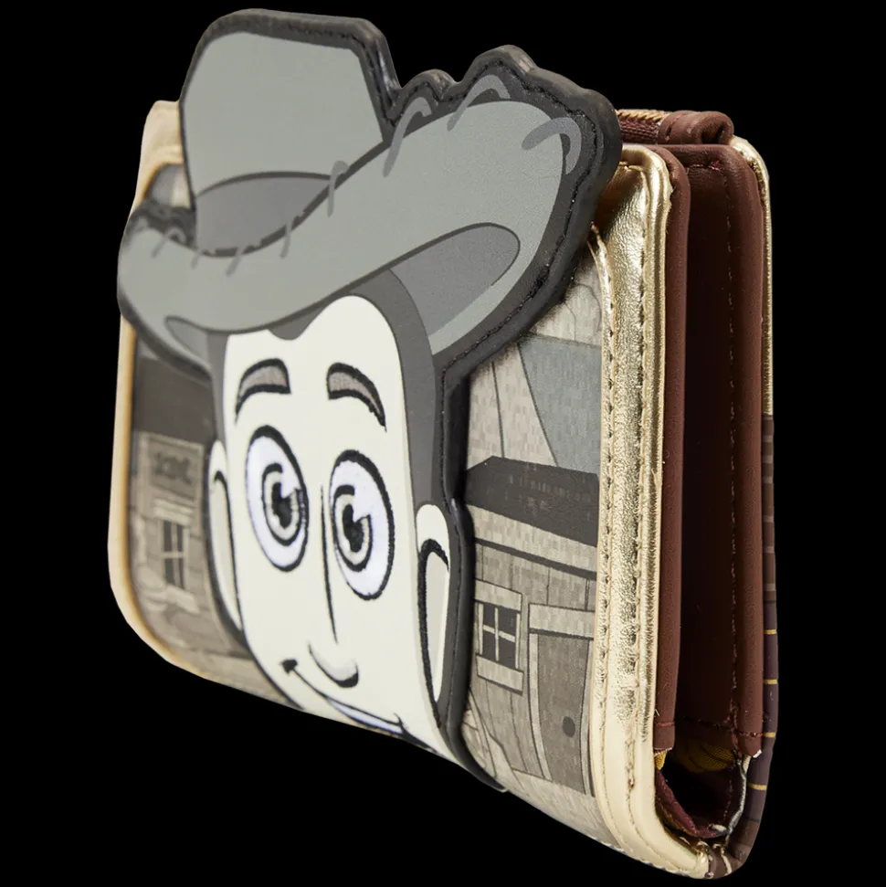 Pixar Wallets<Toy Story Woody Puppet Flap Wallet