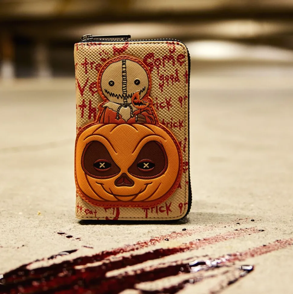 Trick r Treat Wallets<Trick 'R Treat Sam Pumpkin Zip Around Wallet