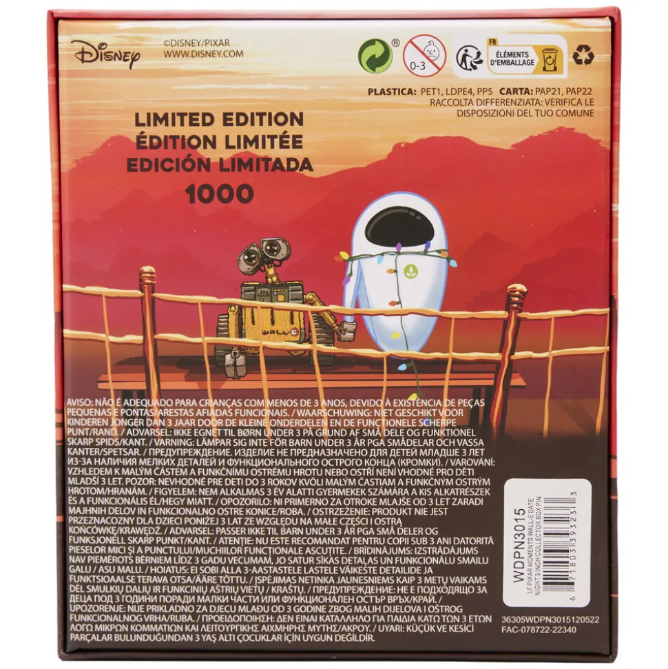 Pixar Enamel Pins<Wall-E Date Night Sliding Pin