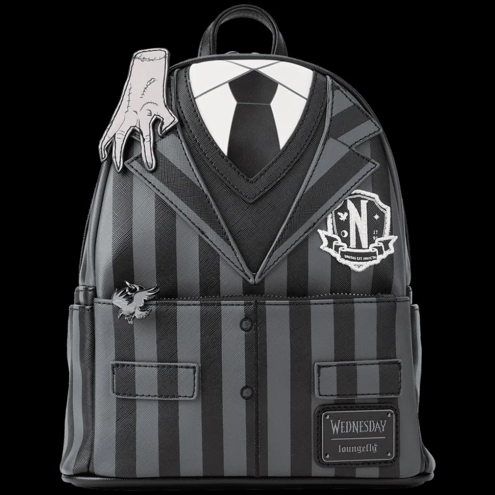 The Addams Family Mini Backpacks<Wednesday Addams Exclusive Nevermore Cosplay Mini Backpack