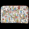 Where's Waldo Wallets< All-Over Print Zip Around Wallet