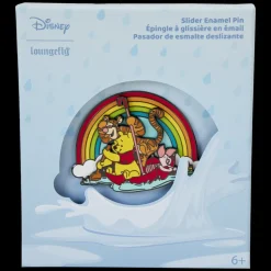 Disney Enamel Pins<Winnie The Pooh & Friends Rainy Day 3" Collector Box Sliding Pin