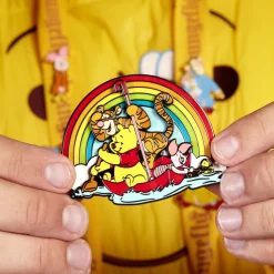 Disney Enamel Pins<Winnie The Pooh & Friends Rainy Day 3" Collector Box Sliding Pin