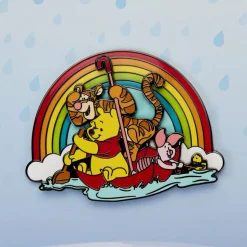 Disney Enamel Pins<Winnie The Pooh & Friends Rainy Day 3" Collector Box Sliding Pin