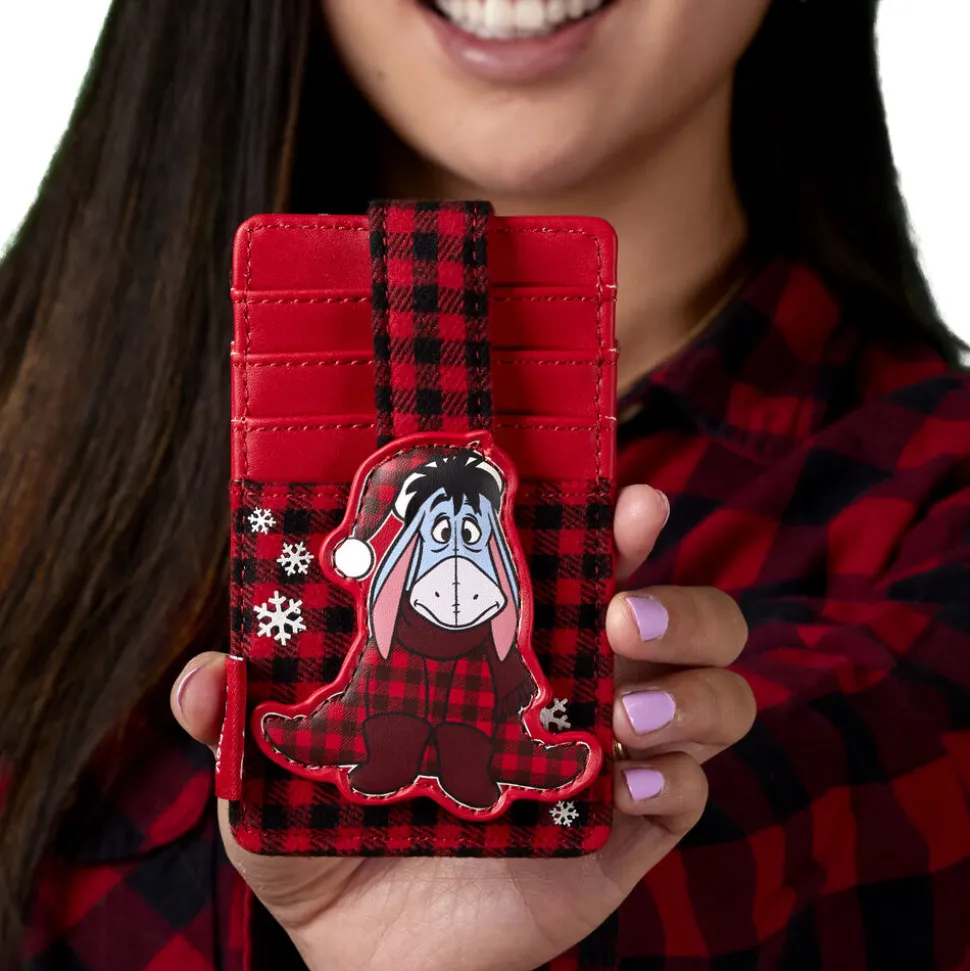 Disney Wallets<Winnie The Pooh Exclusive Eeyore Winter Plaid Pajama Card Holder