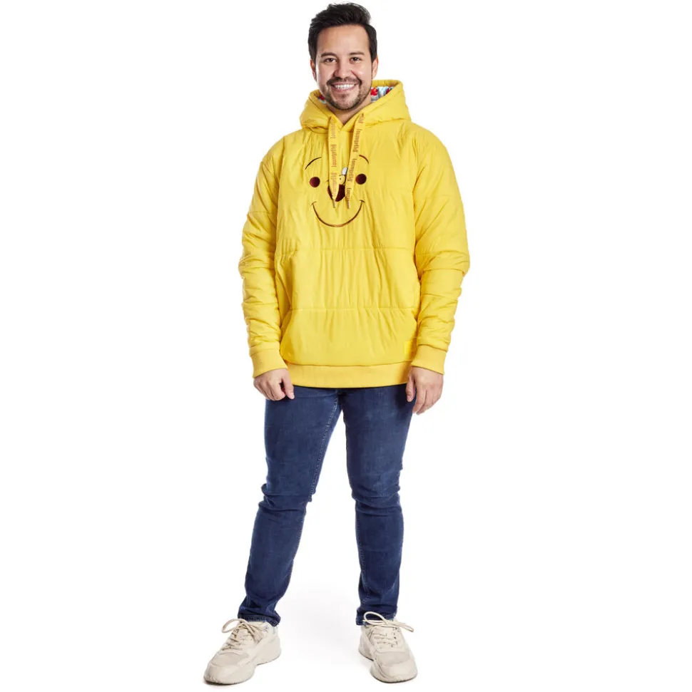 Unisex Disney Tops<Winnie The Pooh Rainy Day Cosplay Puffer Unisex Hoodie