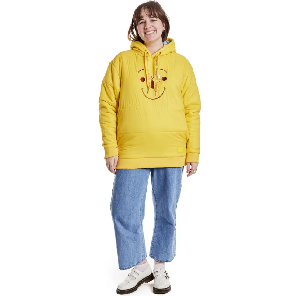 Unisex Disney Tops<Winnie The Pooh Rainy Day Cosplay Puffer Unisex Hoodie