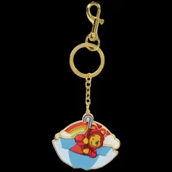 Disney Keychains<Winnie The Pooh Rainy Day Puffer Jacket Moving Keychain