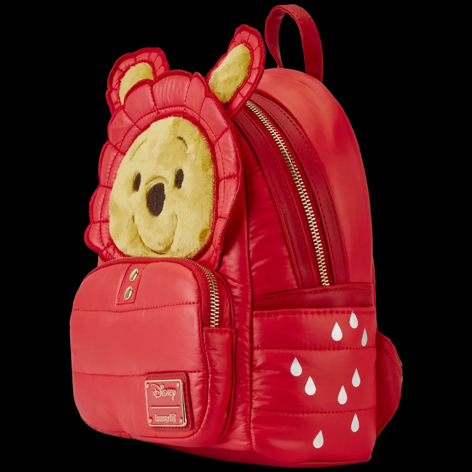 Disney Mini Backpacks<Winnie The Pooh Rainy Day Puffer Jacket Cosplay Mini Backpack